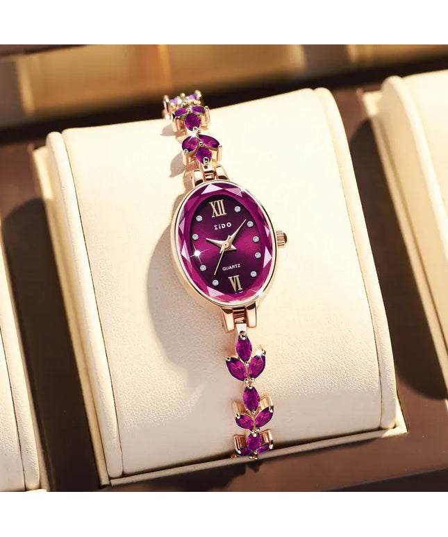KissICON KissIcon UTHAI V22 Womens Watch Diamond Inlaid -