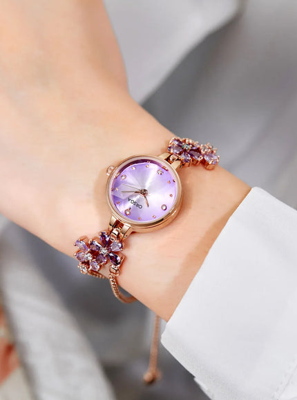 KissICON KissIcon UTHAI Violet Bracelet Watch - Waterproof Gift