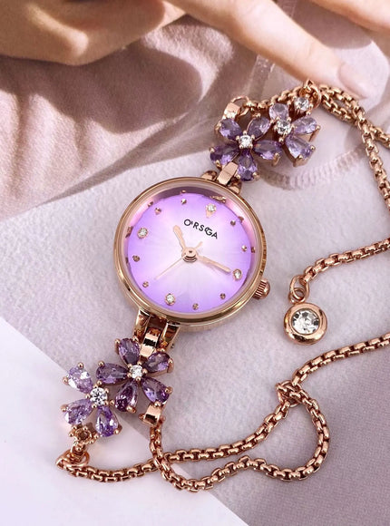 KissICON KissIcon UTHAI Violet Bracelet Watch - Waterproof Gift
