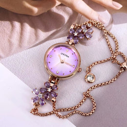 KissICON KissIcon UTHAI Violet Bracelet Watch - Waterproof Gift