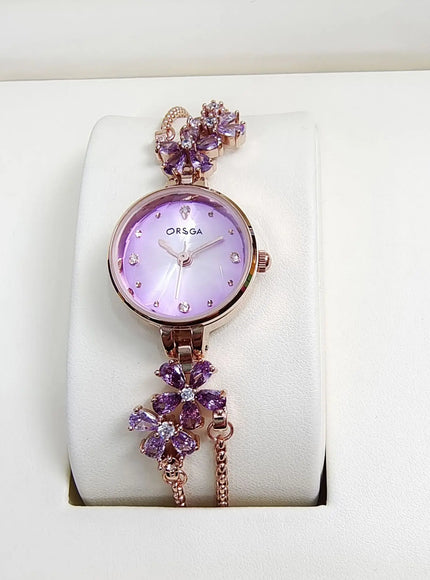 KissICON KissIcon UTHAI Violet Bracelet Watch - Waterproof Gift