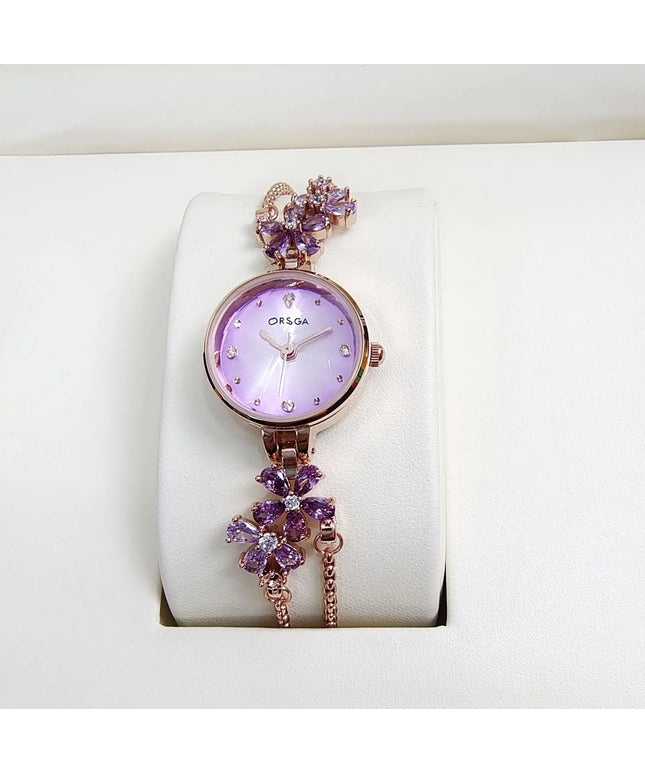 KissICON KissIcon UTHAI Violet Bracelet Watch - Waterproof Gift