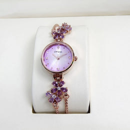 KissICON KissIcon UTHAI Violet Bracelet Watch - Waterproof Gift