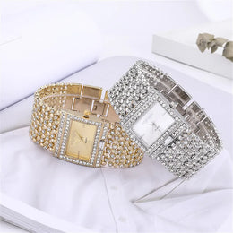 KissICON KissIcon Uthai W25 Square Quartz Watch - Diamond