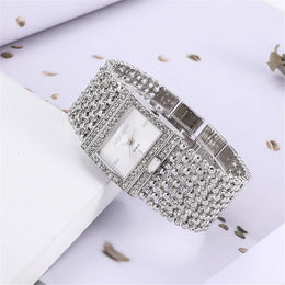 KissICON KissIcon Uthai W25 Square Quartz Watch - Diamond