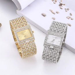 KissICON KissIcon Uthai W25 Square Quartz Watch - Diamond