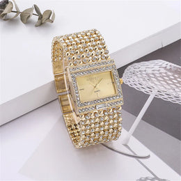 KissICON KissIcon Uthai W25 Square Quartz Watch - Diamond