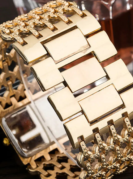 KissICON KissIcon UTHAI W29 Women Luxury Diamond Quartz Watch