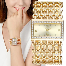 KissICON KissIcon UTHAI W29 Women Luxury Diamond Quartz Watch