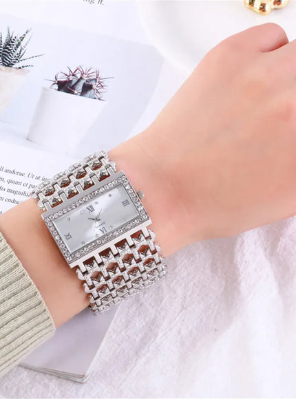 KissICON KissIcon UTHAI W29 Women Luxury Diamond Quartz Watch