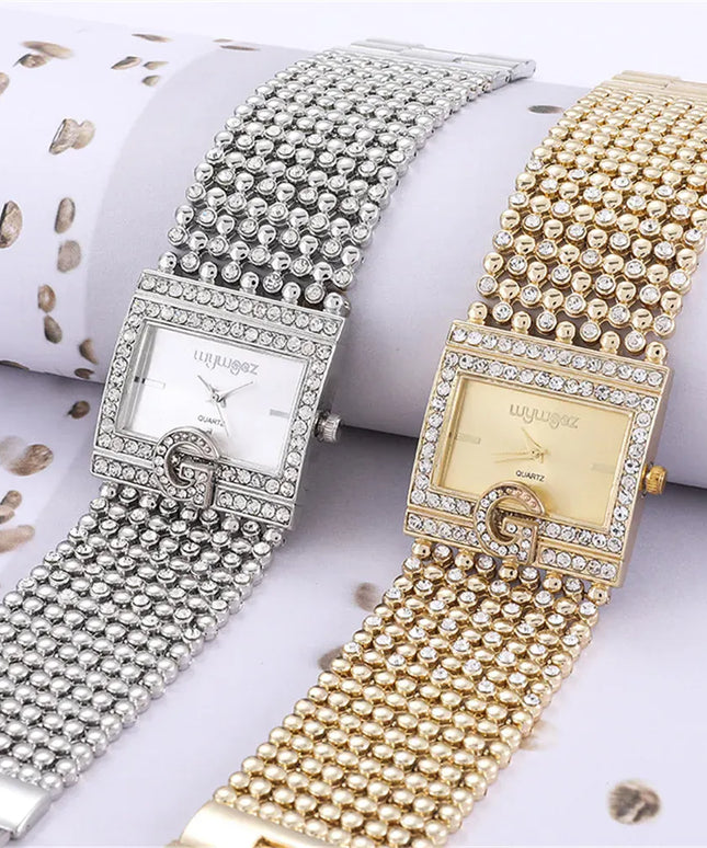 KissICON KissIcon UTHAI W31 Womens Luxury Diamond Quartz Watch