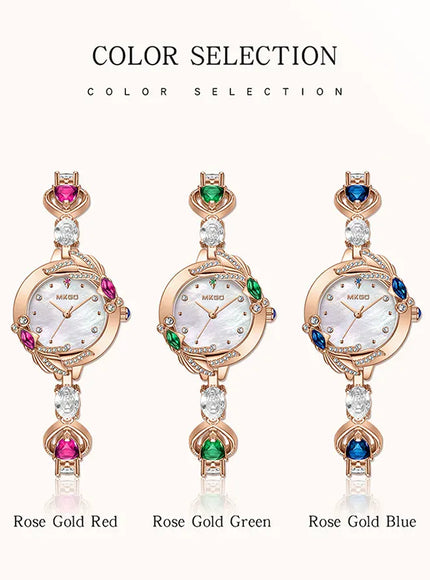 KissICON KissIcon UTHAI W42 Women Watch Waterproof Diamond -