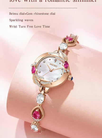 KissICON KissIcon UTHAI W42 Women Watch Waterproof Diamond -