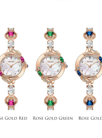 KissICON KissIcon UTHAI W42 Women Watch Waterproof Diamond -