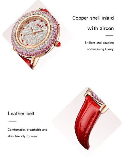 KissICON KissIcon UTHAI W43 Quartz Watch - Diamond Crystal