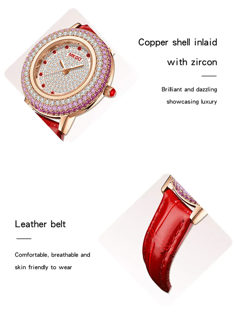 KissICON KissIcon UTHAI W43 Quartz Watch - Diamond Crystal