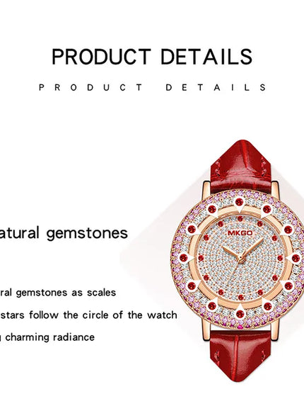 KissICON KissIcon UTHAI W43 Quartz Watch - Diamond Crystal