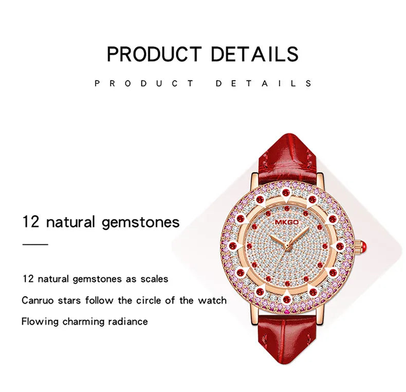 KissICON KissIcon UTHAI W43 Quartz Watch - Diamond Crystal
