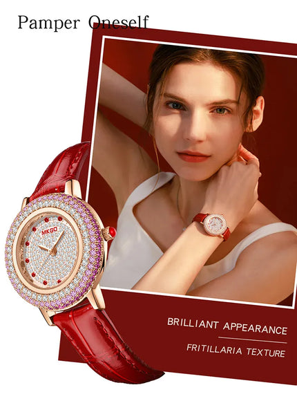 KissICON KissIcon UTHAI W43 Quartz Watch - Diamond Crystal
