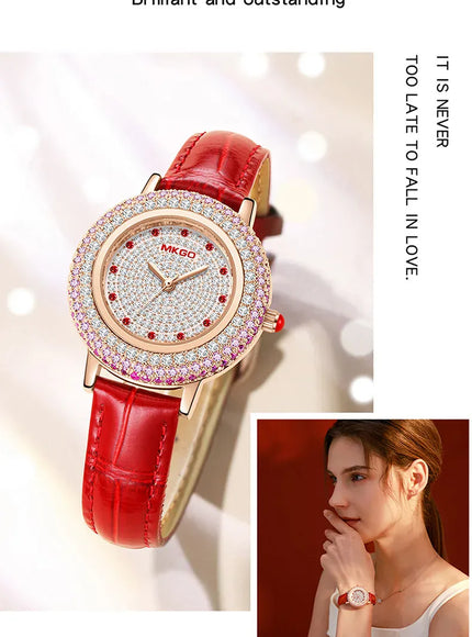 KissICON KissIcon UTHAI W43 Quartz Watch - Diamond Crystal