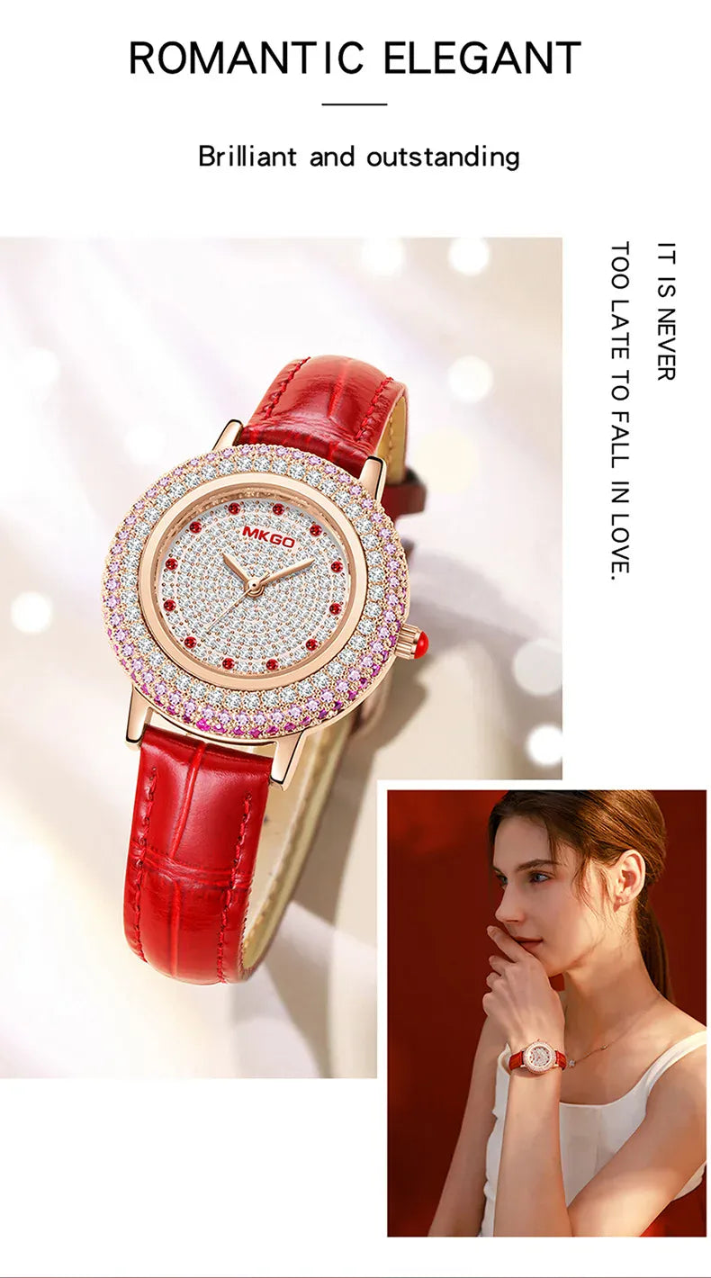 KissICON KissIcon UTHAI W43 Quartz Watch - Diamond Crystal