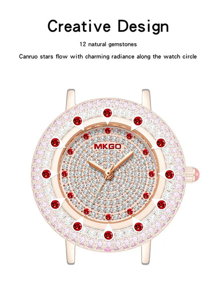KissICON KissIcon UTHAI W43 Quartz Watch - Diamond Crystal