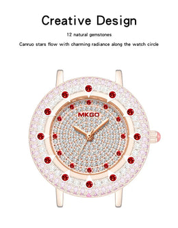 KissICON KissIcon UTHAI W43 Quartz Watch - Diamond Crystal