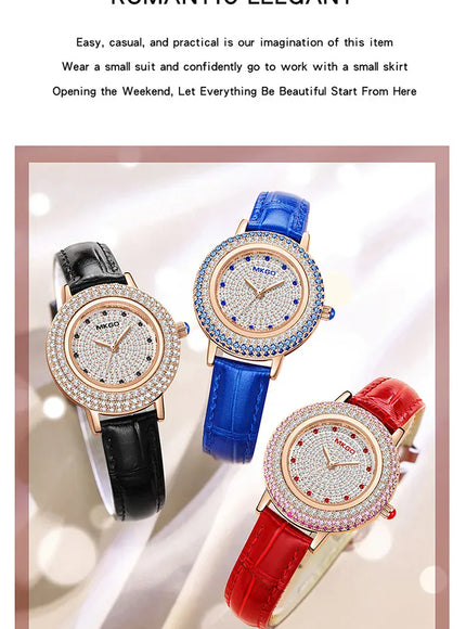 KissICON KissIcon UTHAI W43 Quartz Watch - Diamond Crystal