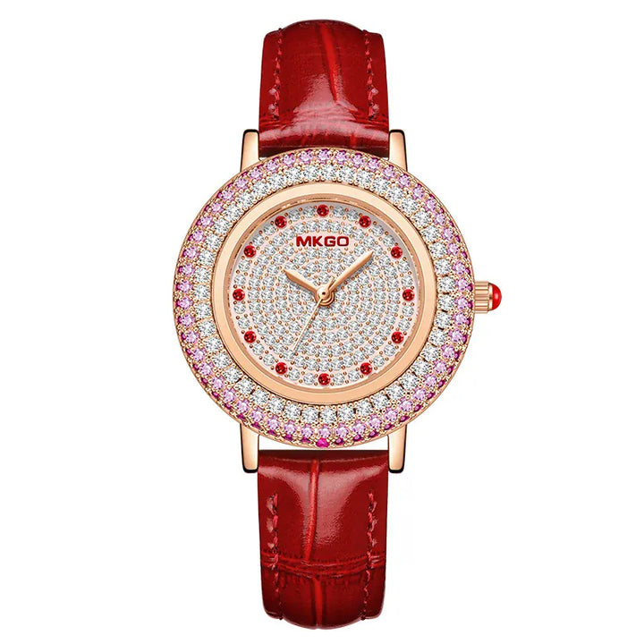 KissIcon UTHAI W43 Quartz Watch - Diamond Crystal