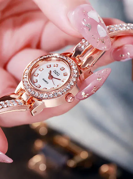 KissICON KissIcon UTHAI W64 Diamond Dial Quartz Watch Minimalist