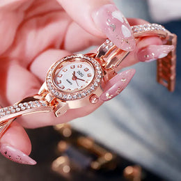 KissICON KissIcon UTHAI W64 Diamond Dial Quartz Watch Minimalist