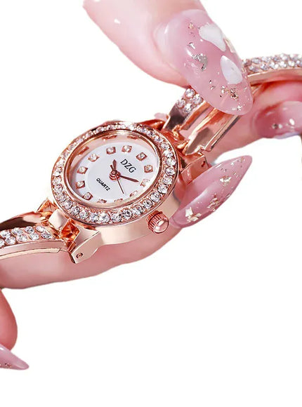 KissICON KissIcon UTHAI W64 Diamond Dial Quartz Watch Minimalist