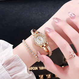 KissICON KissIcon UTHAI W64 Diamond Dial Quartz Watch Minimalist