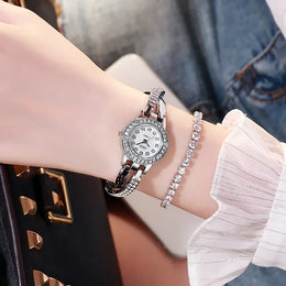 KissICON KissIcon UTHAI W64 Diamond Dial Quartz Watch Minimalist