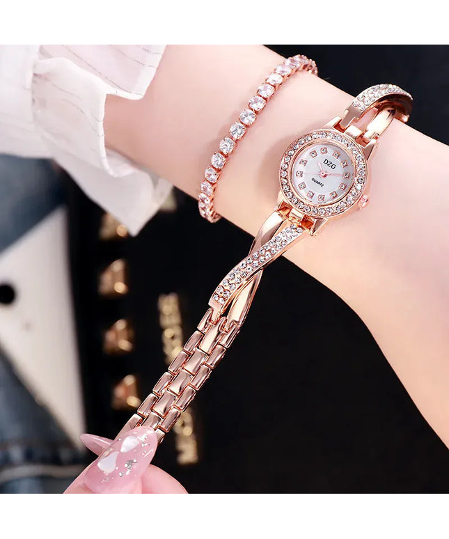KissICON KissIcon UTHAI W64 Diamond Dial Quartz Watch Minimalist