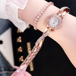 KissICON KissIcon UTHAI W64 Diamond Dial Quartz Watch Minimalist