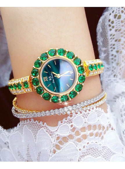 KissICON [KissIcon] UTHAI Women's Watch Malachite - Waterproof