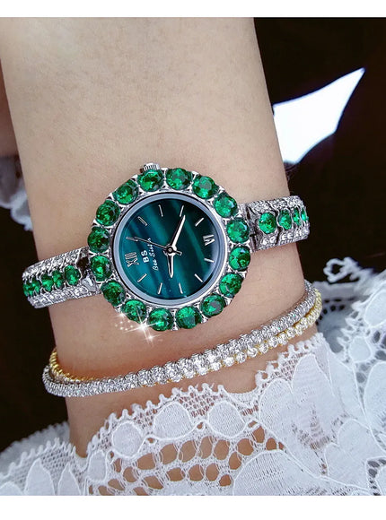 KissICON [KissIcon] UTHAI Women's Watch Malachite - Waterproof