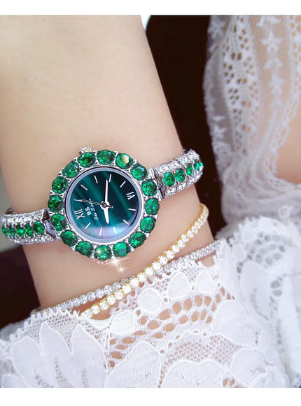 KissICON [KissIcon] UTHAI Women's Watch Malachite - Waterproof