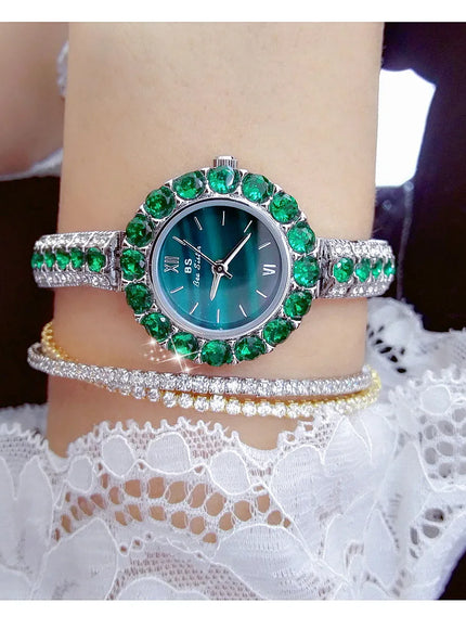 KissICON [KissIcon] UTHAI Women's Watch Malachite - Waterproof