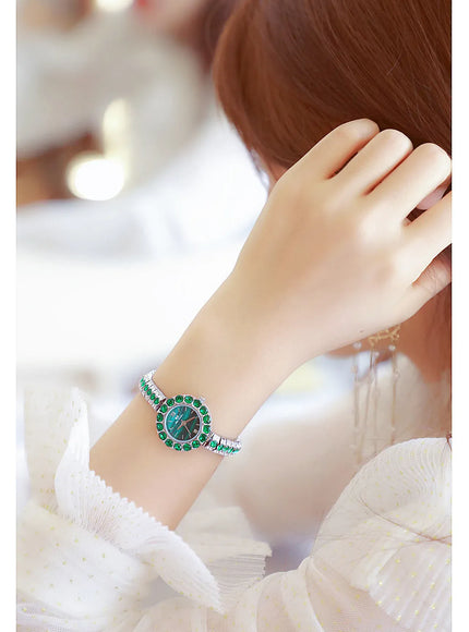 KissICON [KissIcon] UTHAI Women's Watch Malachite - Waterproof