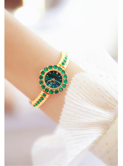 KissICON [KissIcon] UTHAI Women's Watch Malachite - Waterproof