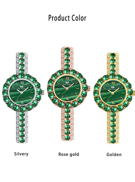 KissICON [KissIcon] UTHAI Women's Watch Malachite - Waterproof