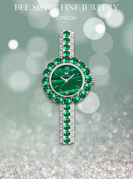 KissICON [KissIcon] UTHAI Women's Watch Malachite - Waterproof