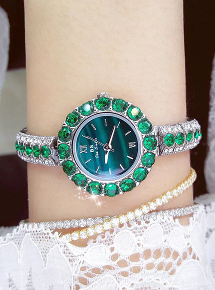 KissICON [KissIcon] UTHAI Women's Watch Malachite - Waterproof