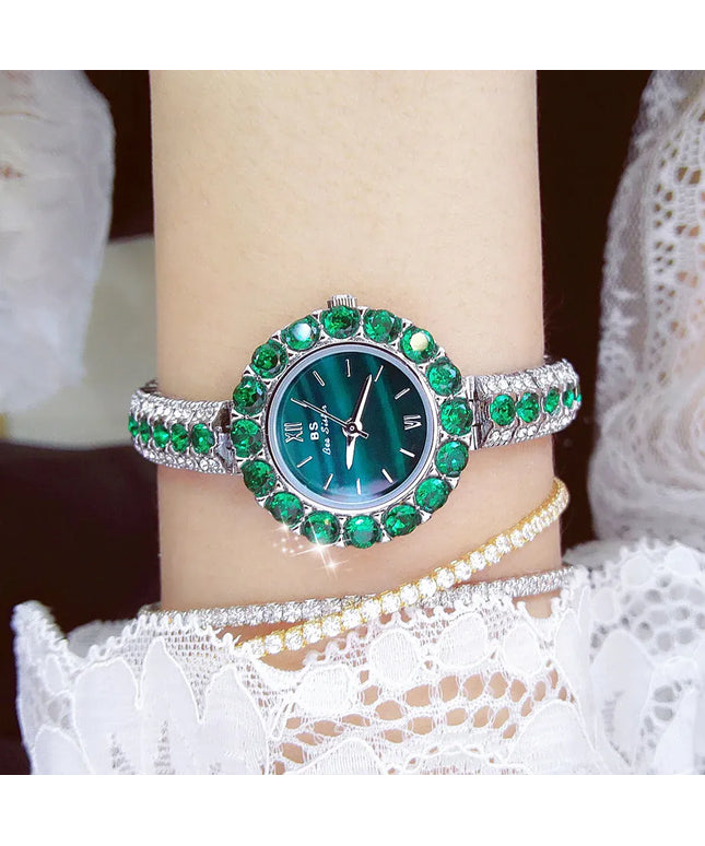 KissICON [KissIcon] UTHAI Women's Watch Malachite - Waterproof