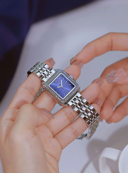 KissICON KissIcon UTHAI Women Watch Gold Square Quartz -