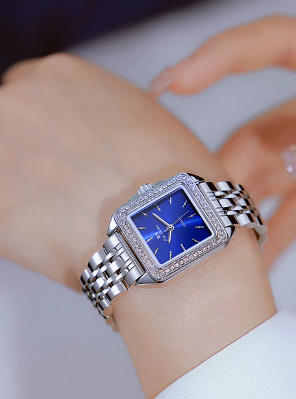KissICON KissIcon UTHAI Women Watch Gold Square Quartz -