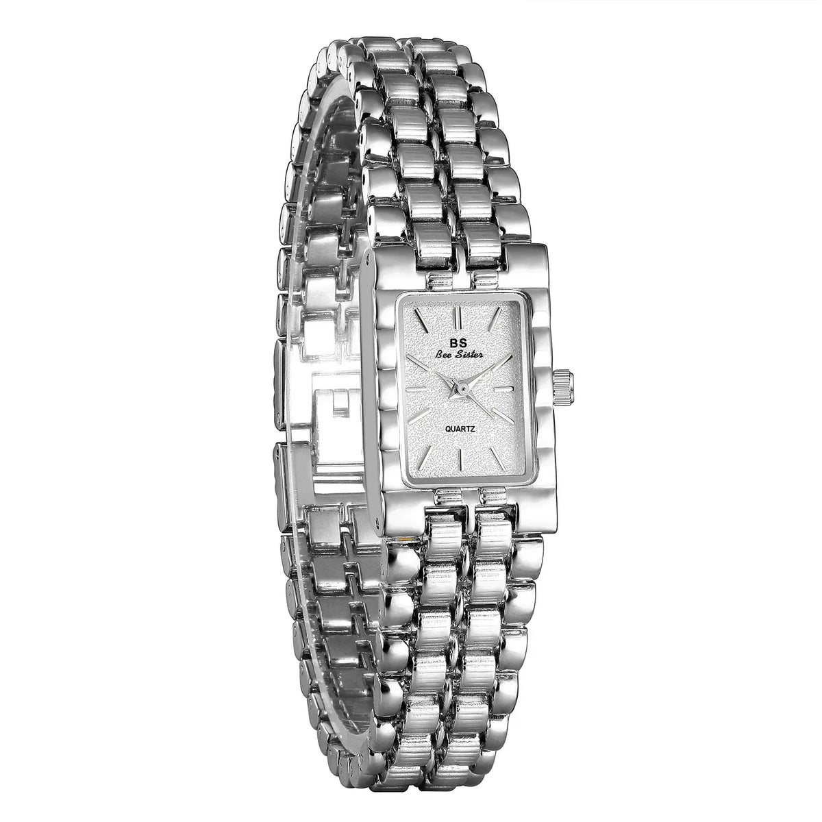 KissICON KissIcon UTHAI Women Watch Luxury Square Gold Waterproof