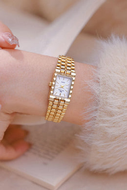 KissICON KissIcon UTHAI Women Watch Luxury Square Gold Waterproof